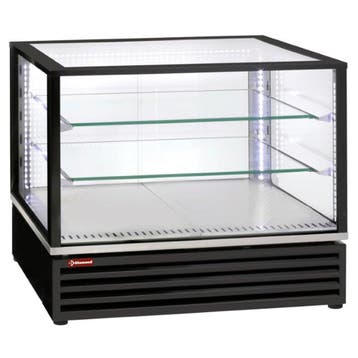 Koelvitrine | 170L | 2x 1/1 GN | Zwart | +2°C/+10°C | 3, Verzenden