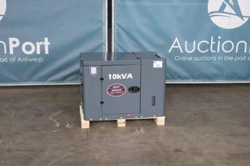 Veiling: Generator Silent 9500DSE Diesel 10kVA 2026 Nieuw, Ophalen