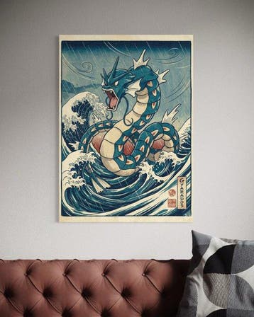 ANDSAL MCMXCI - Gyarados - Special Pokémon Ukiyo-e Limited, Nieuw