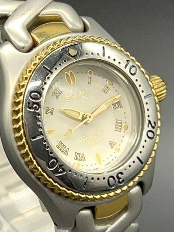 Seiko - Scuba - Zonder minimumprijs - 7N85-0100 - Unisex -
