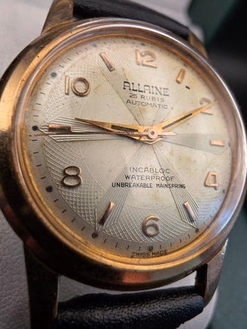 Allaine - Vintage Automatic 25 Rubis – Swiss Made –, Nieuw