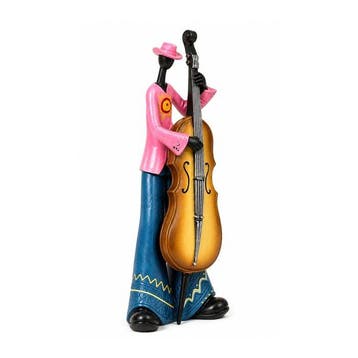 HABITZ - sculptuur, Colorful Musician with Guitar