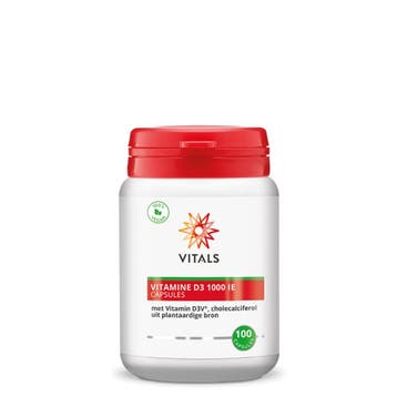 Vitamine D3 1000ie - 25 mcg (cholecalciferol), Ophalen of Verzenden, Nieuw