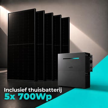 Zonnepanelen Pakket 5x 700, Ophalen of Verzenden, Nieuw