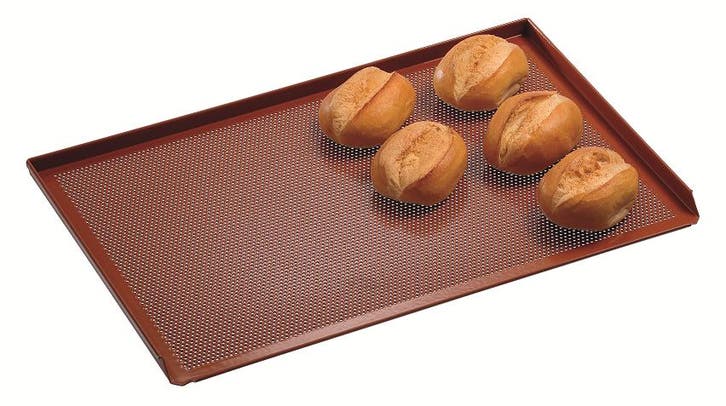 Bakplaat | Geperforeerd Aluminium | Siliconencoating |, Articles professionnels, Horeca | Équipement de cuisine, Envoi