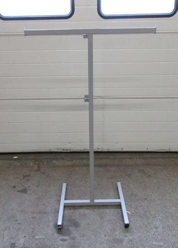Kledingrek, B80 x D50 x H134 cm, grijs, Vêtements | Femmes