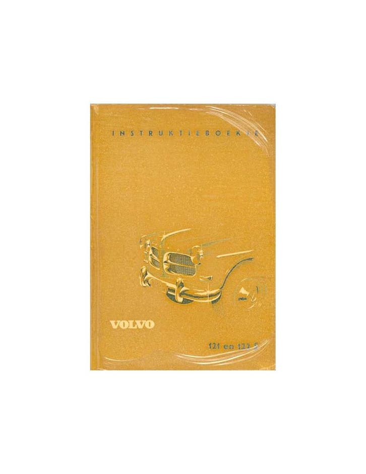 1959 VOLVO 121 / 122 S INSTRUCTIEBOEKJE NEDERLANDS, Auto diversen, Handleidingen en Instructieboekjes, Ophalen of Verzenden