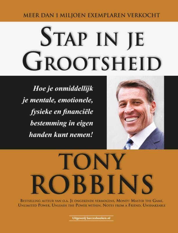 Stap in je grootsheid 9789079872985 Tony Robbins, Livres, Psychologie, Envoi