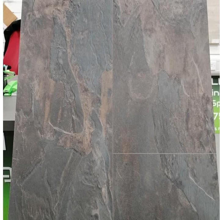 Proefstaal - Roman Slate Bruin / Grijs Tegel Laminaat /, Maison & Meubles, Maison & Meubles | Autre, Enlèvement ou Envoi