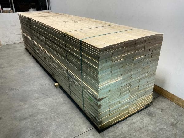Veiling - 30x Vuren plank ruw 480x17,5x2,2cm, Bricolage & Construction, Bois & Planches