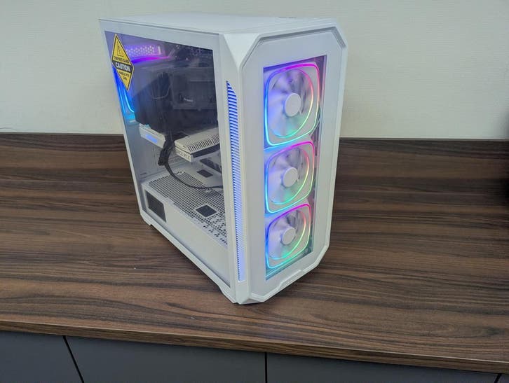 RGB Game PC Ryzen 7 5700X – RTX 3080 – 16gb – 1TB, Computers en Software, Desktop Pc's, 3 tot 4 Ghz, SSD, Met videokaart, Gaming