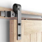 Lendo Online Schuifdeur Beslagset 183cm Zwart Staal, Verzenden, Nieuw