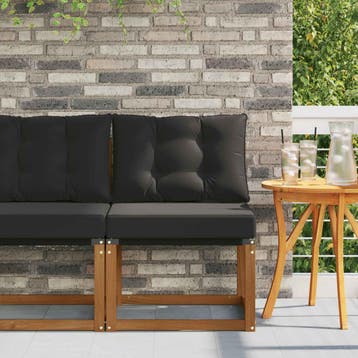 vidaXL Buiten Middelste sofa Massief acaciahout en, Verzenden, Nieuw