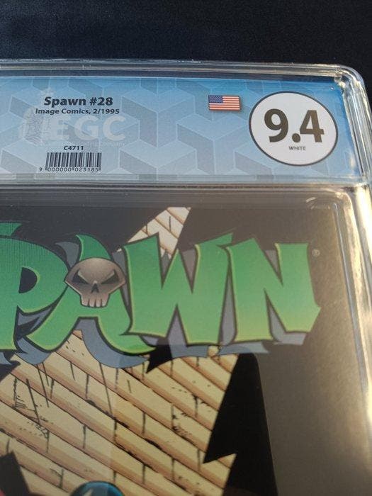 Spawn #28 - EGC 9.4 - Protector - 1 Graded comic - Eerste, Livres, BD | Comics