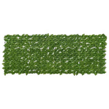 vidaXL Balkonscherm met bladeren Groen en Geel 200 x 75 cm, Tuin en Terras, Verzenden, Nieuw