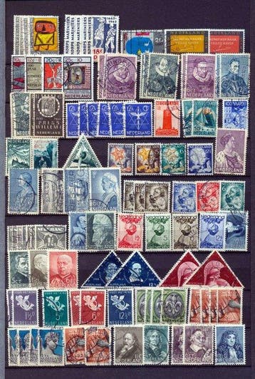 Monde - Pays-Bas Liechtenstein Luxembourg Norvège Japon MNH, Gestempeld