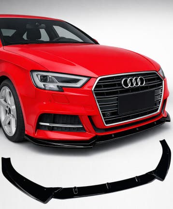 Voorspoiler | geschikt voor Audi A3 / S3 8V | 2017-2020 | gl, Verzenden