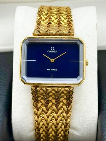Omega - Sans prix de réserve - 18K GP Andrew Grima “Emerald”, Bijoux, Sacs & Beauté