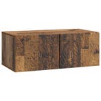 vidaXL Wandmontage TV-kast 98 x 31 cm Oud hout Bewerkt hout, Huis en Inrichting, Verzenden, Nieuw