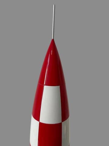 Statuette Moulinsart 46957 - Tintin - Fusée 72 cm avec, Nieuw
