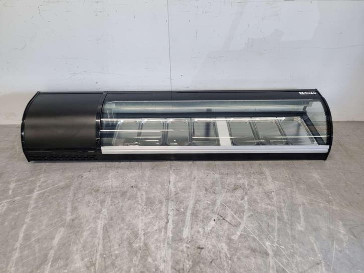 Saro Vitrine à sushi Vitrine réfrigérée de surface 7 x 1/3, Zakelijke goederen, Horeca | Keukenapparatuur, Verzenden