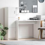 vidaXL Bureau 2 pcs Wit, Verzenden