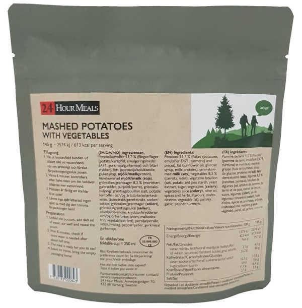 Aardappelpuree met Groenten - 24 Hour Meals, Diversen, Levensmiddelen, Verzenden