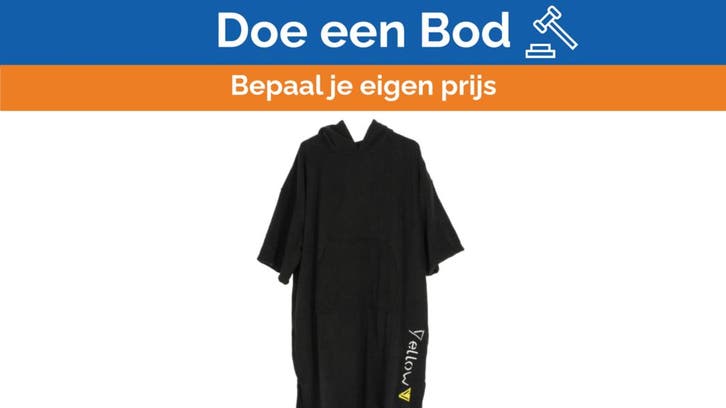 Bieden: Yellow-V Surf Poncho Adult Microfiber Changing Towe, Watersport en Boten, Bootonderdelen, Ophalen of Verzenden