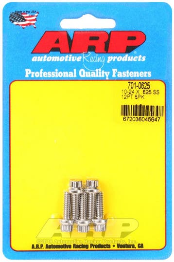 ARP 10-24 x .625 12pt SS bolts, Ophalen of Verzenden, Nieuw