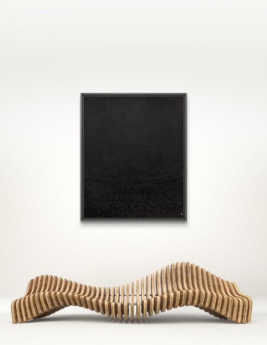 Oscar Bruno - “ Black Stile N60 “ - XXL -, Antiquités & Art, Art | Peinture | Moderne