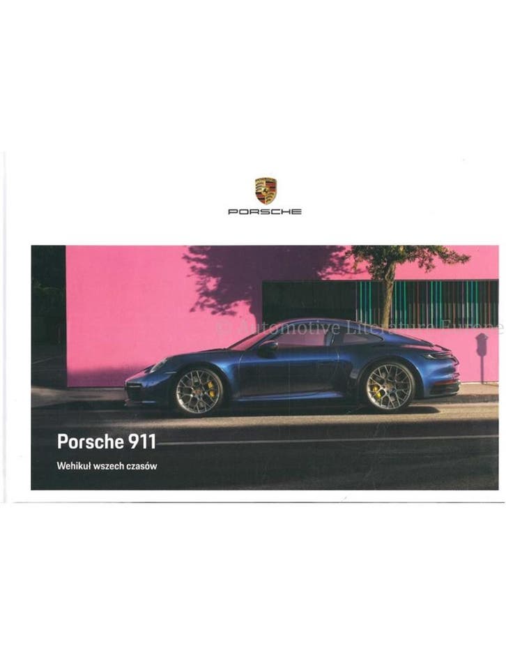 2020 PORSCHE 911 CARRERA HARDCOVER BROCHURE POOLS, Livres, Autos | Brochures & Magazines
