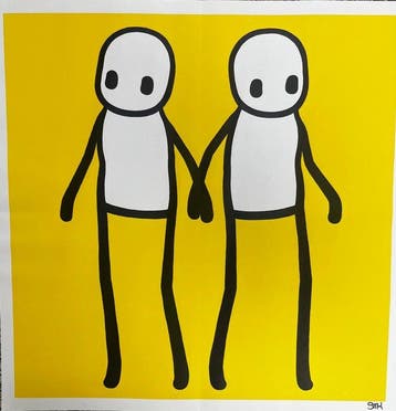 Stik (1979) - Holding Hands (Yellow)