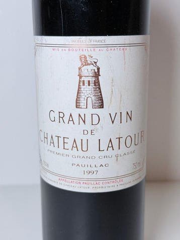 1997 Chateau Latour Grand Vin - Pauillac Premier Grand Cru, Collections, Vins