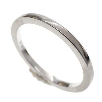 Witgouden aanschuifring, Handtassen en Accessoires, Ringen, 18 tot 19, Gebruikt, Ophalen of Verzenden, Dame