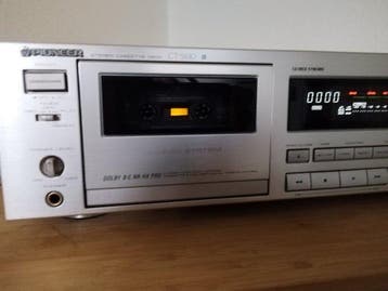 Pioneer - CT-S610-S 3- Head Cassetterecorder-speler