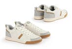 2dekans | Milanoro Off White Low PU Leather Sneakers – Heren, Ophalen of Verzenden, Nieuw