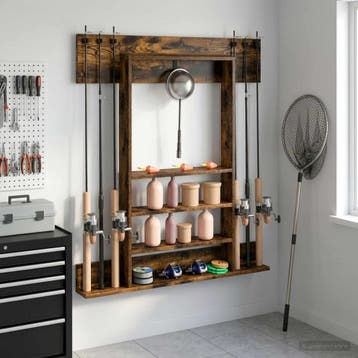 vidaXL Biljartkeu-stand Bewerkt hout 93 x 12 x 103 cm, Sport en Fitness, Verzenden, Nieuw