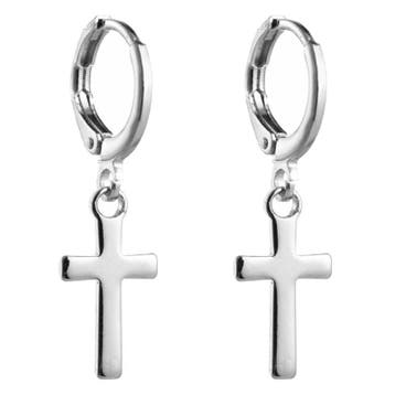 Fako Bijoux - Minimalistische Oorbellen - Kruisje - Ring, Verzenden, Nieuw