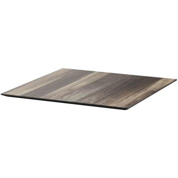 Tafelblad | Houtlook | In-/Outdoor | 700x700x12(h)mm VEBA, Verzenden