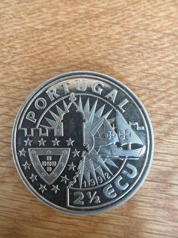Portugal. 25 Ecu 1992 D. Joao II. - 16,5g (Zonder