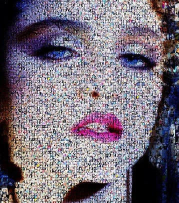 David Law - Crypto Madonna IV 2.0 - Format XL 50X75