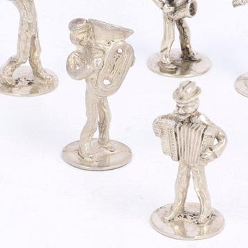 Dutch Chain Works. - Beeldje, Klein Orkest. - 3.2 cm - .835
