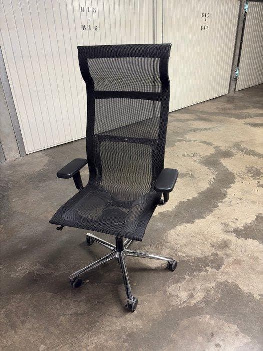 ICF - Fauteuil - een - Verchroomd, Antiquités & Art, Antiquités | Meubles | Chaises & Canapés