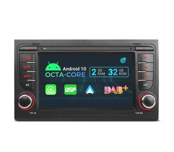 7 Android 10 Octacore Ddr4 2Gb Ram 32Gb Rom Ssd Radio Gps C, Autos : Divers, Navigation de voiture, Verzenden