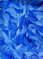 Anaïs LF - N°22 - Éclat Cobalt - Blue waves - Abstract art