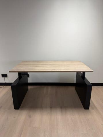 Nieuw Elektrisch Verstelbaar Zit Sta Bureau Met Wangen, Huis en Inrichting, Bureaus, Verzenden, In hoogte verstelbaar, Nieuw