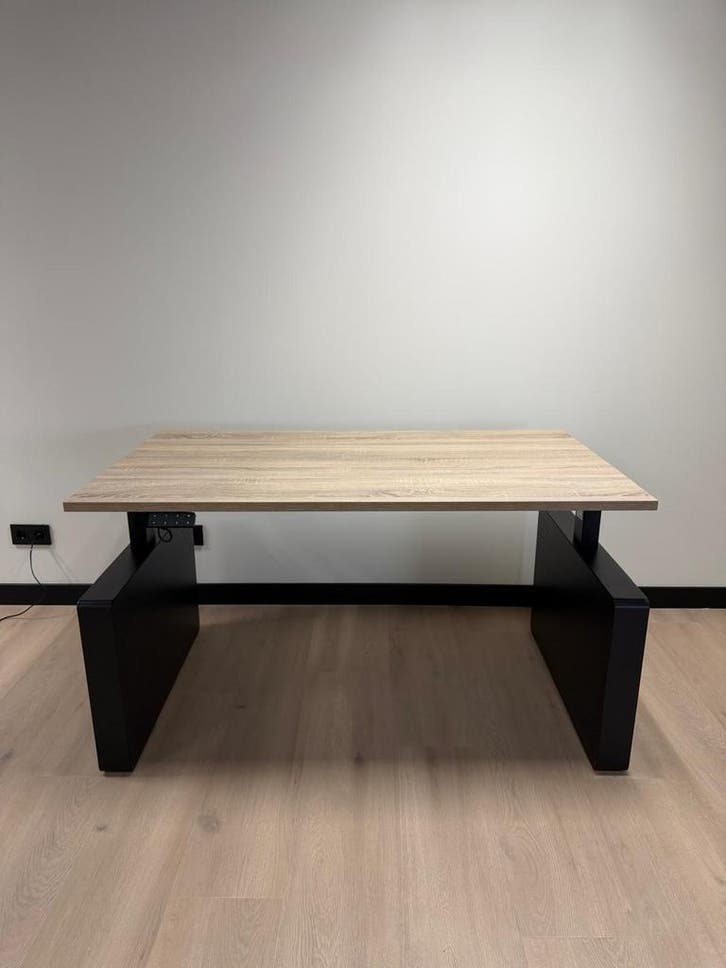 Nieuw Elektrisch Verstelbaar Zit Sta Bureau Met Wangen, Maison & Meubles, Bureaux, Envoi
