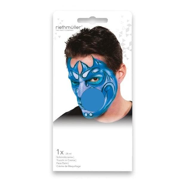 Blauwe Schmink 28ml, Hobby en Vrije tijd, Feestartikelen, Nieuw, Verzenden