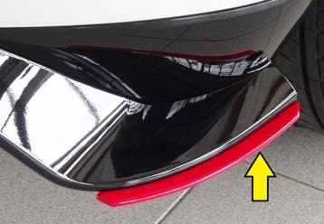 Achterspoilerzwaard | geschikt voor Volkswagen | Golf VII GT, Auto-onderdelen, Verzenden, Nieuw, Volkswagen