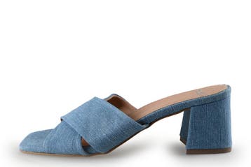 Manfield Muiltjes in maat 37 Blauw, Verzenden